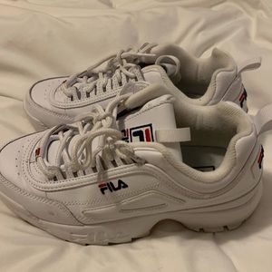 FILA white disruptor 2